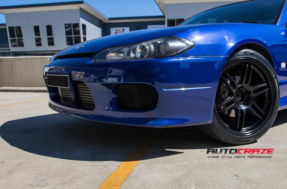 NISSAN00SX S15 SF01 SATIN BLACK